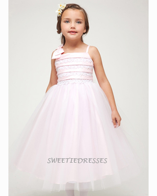 Laced Ballerina Tulle Skirt Dress