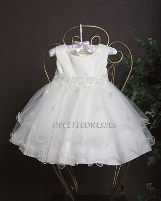 Triple tulle layer infant dress