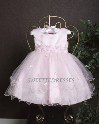 Triple tulle layer infant dress
