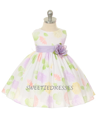 Lovely cotton summer girl dress
