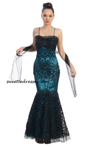 Fancy Mermaid Style Woman Dress