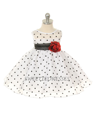 Adorable Polka-Dot Baby Dress
