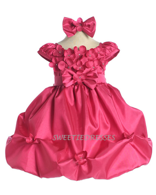 Bubble Taffeta Baby Dress