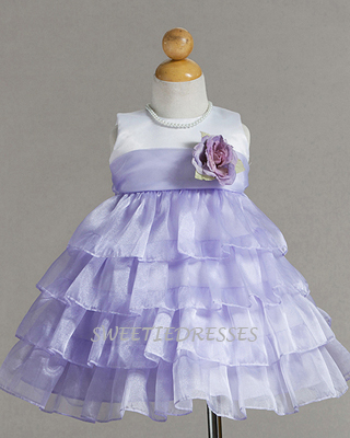 5-Layers Tulle Skirt Infant Dress