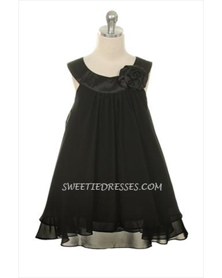 Chiffon layered dress